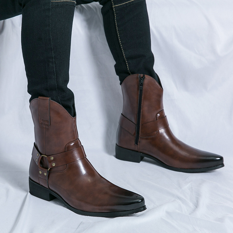 Men'S Shoes Loafers Casual - Men's Loafers Luxury Brand Leather Dress
