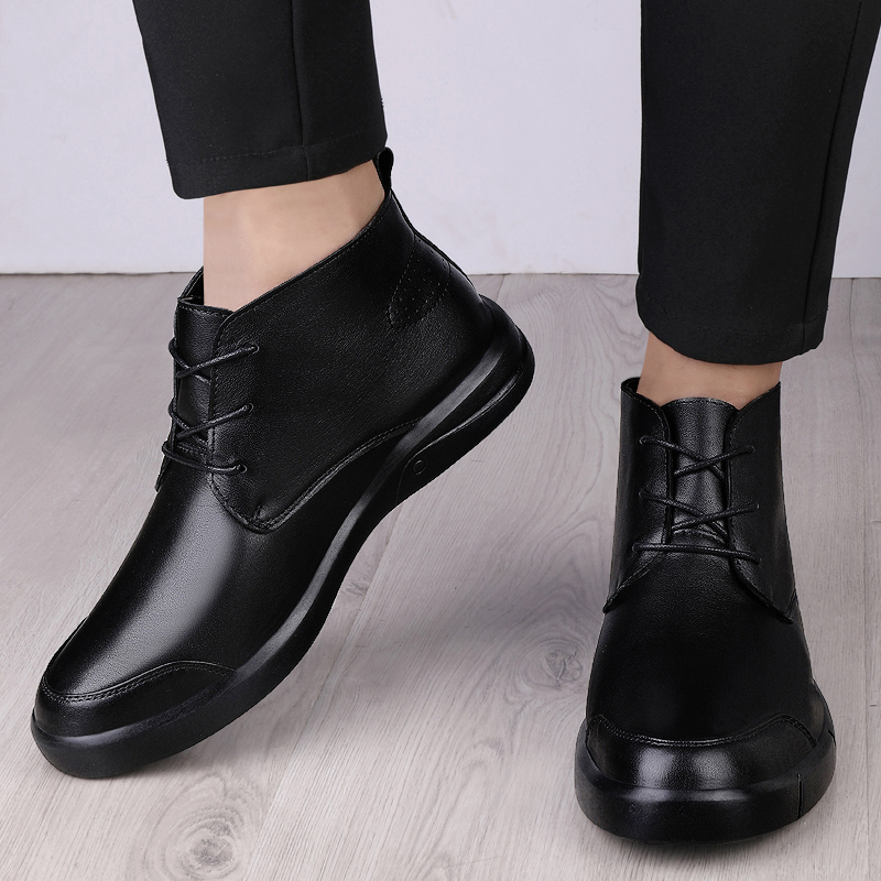 Men Shoes Boss - Famous Luxury Ankle Boots High Quality