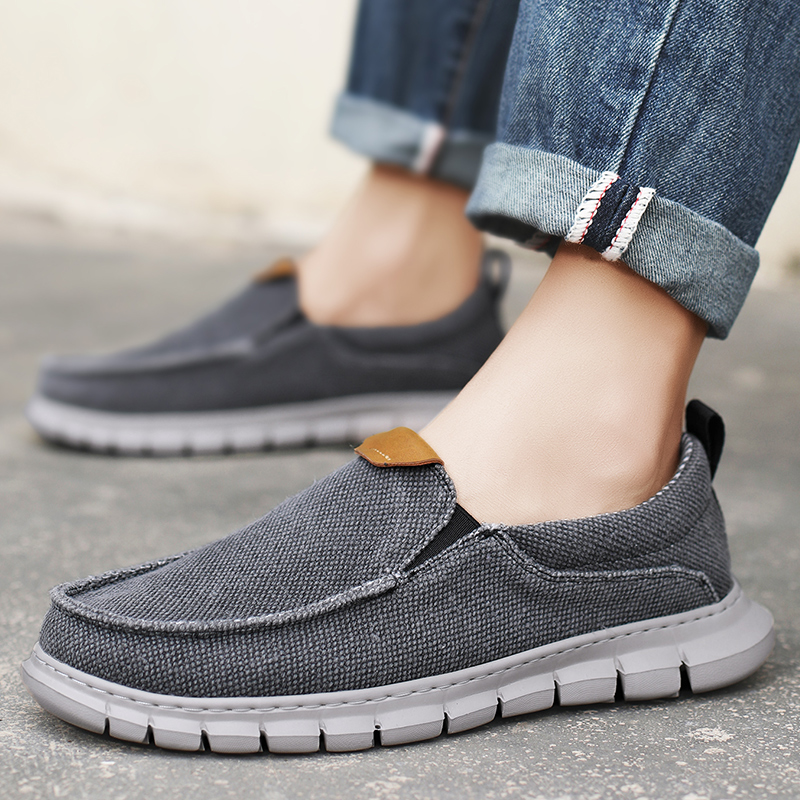 Men'S Shoes Loafers Casual - Summer Breathable Sneakers Men Canvas Shoes