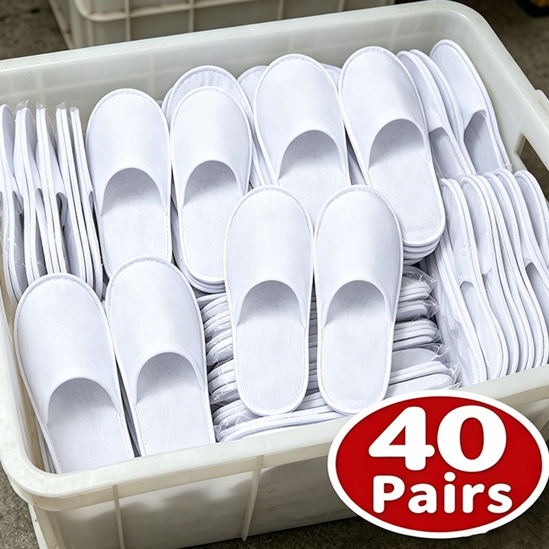 40pairs 2026 White Hotel Slipp - Men Shoes 2026 评论和价格