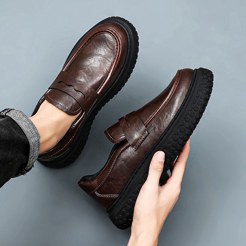 2026 New Men's Loafers Soft Le - Men'S Shoes Loafers Casual 评论和价格
