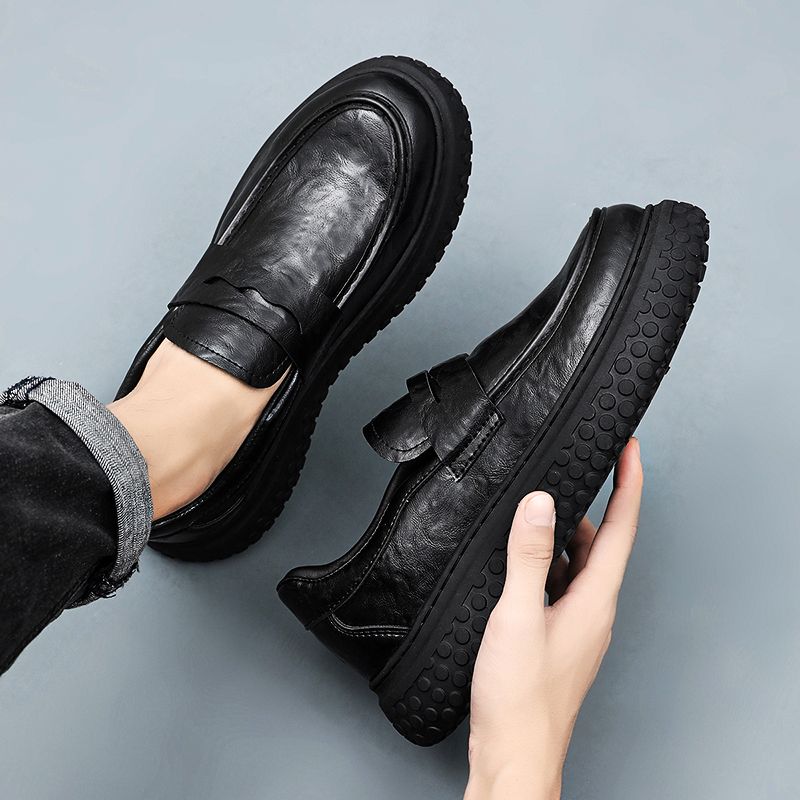 2026 New Men's Loafers Soft Le - Men'S Shoes Loafers Casual 评论和价格