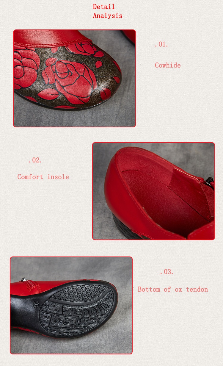 Women's Genuine Leather Ethnic - Men'S Shoes Loafers Casual 评论和价格