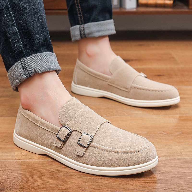 Men's Casual Shoes Suede Loafe - Men Shoes Boss 评论和价格