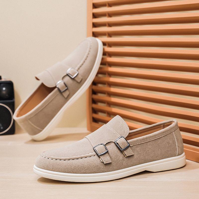 Men's Casual Shoes Suede Loafe - Men Shoes Boss 评论和价格