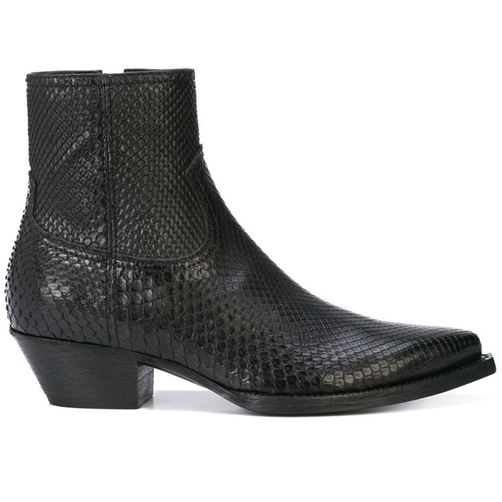 Man Chelsea Boots Genuine Leat - Men Shoes Boss 评论和价格
