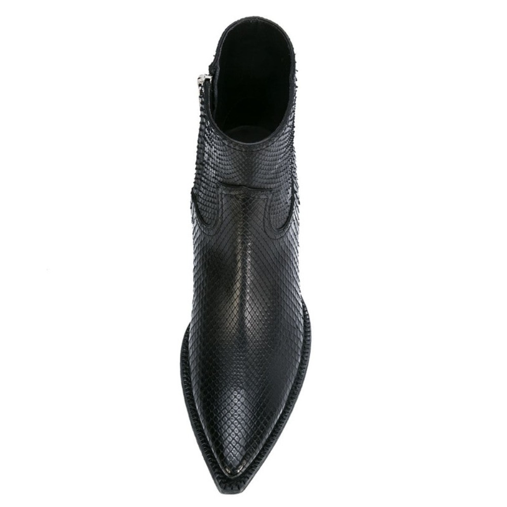 Man Chelsea Boots Genuine Leat - Men Shoes Boss 评论和价格