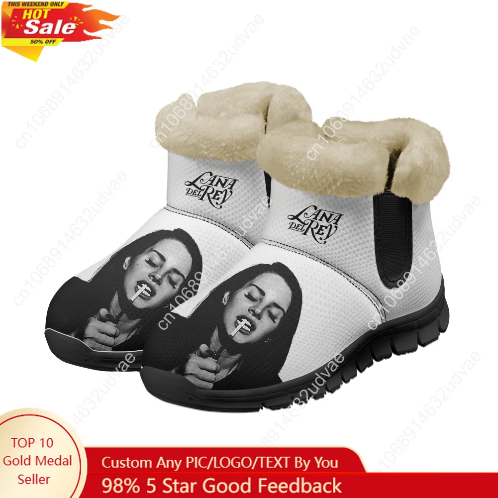 Lana Del Rey Singer Plush Shoe - Men'S Shoes No Laces 评论和价格