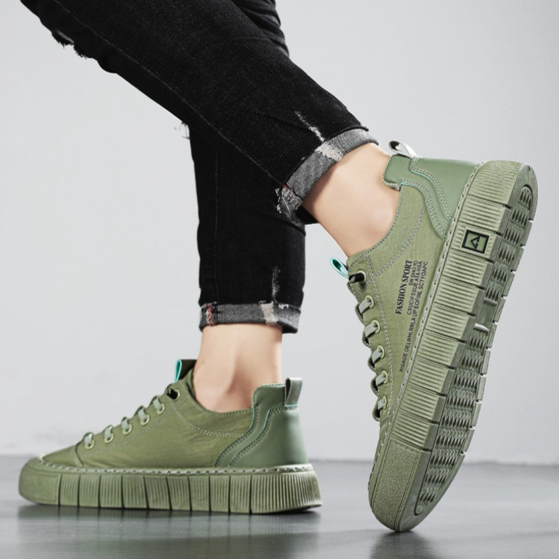 Men's Chunky Sole Low Top Canv - Men Shoes 2026 评论和价格