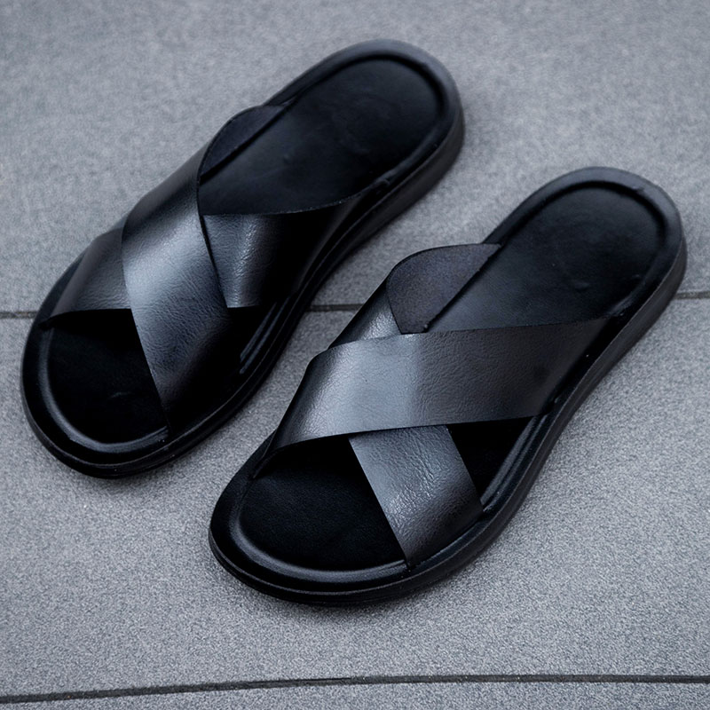 Italian PU Leather Slippers Me - Men Shoes Louboutin 评论和价格