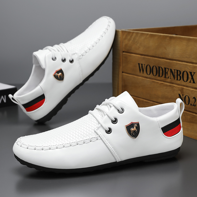 Men's Solid Color Business Cas - Men Shoes Boss 评论和价格