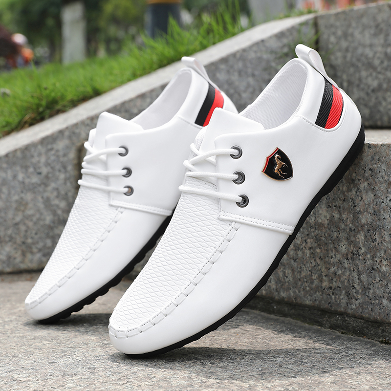 Men's Solid Color Business Cas - Men Shoes Boss 评论和价格