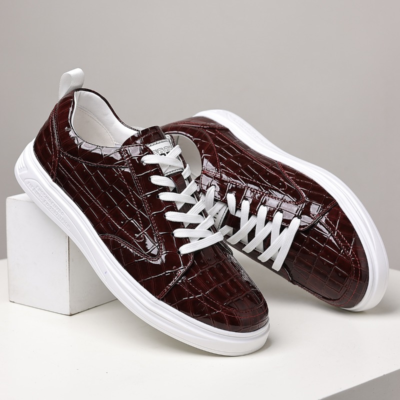 Classic Male Low Top Skate Sho - Men Shoes Boss 评论和价格