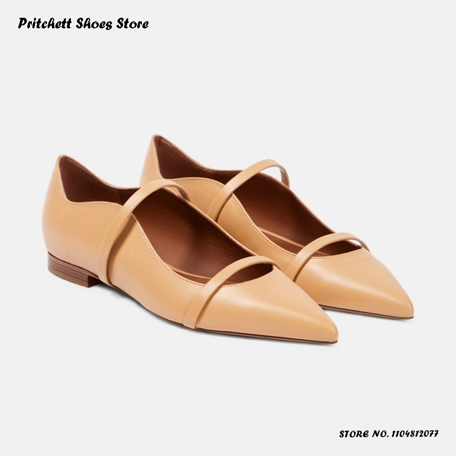 Women's Dual-straps Leather Ba - Men Shoes Size 评论和价格
