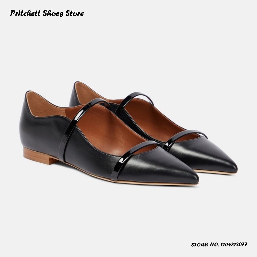 Women's Dual-straps Leather Ba - Men Shoes Size 评论和价格