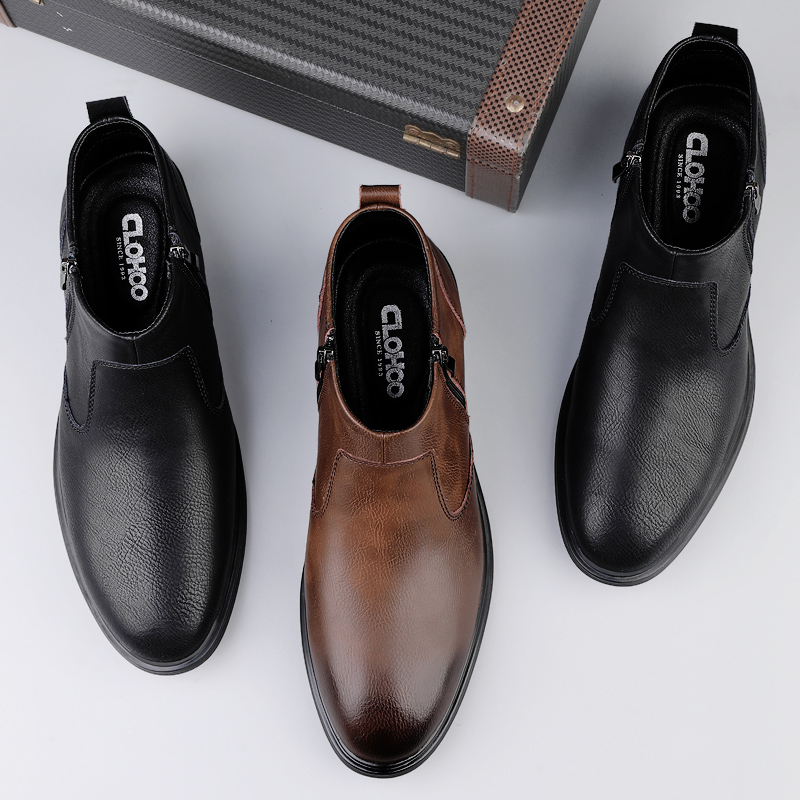 CLOHOO Handmade Men's Boots Bu - Men Shoes Boss 评论和价格
