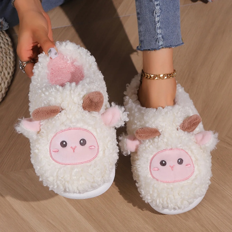 Winter Lovely Little Sheep Sli - Men Shoes Size To Women 评论和价格