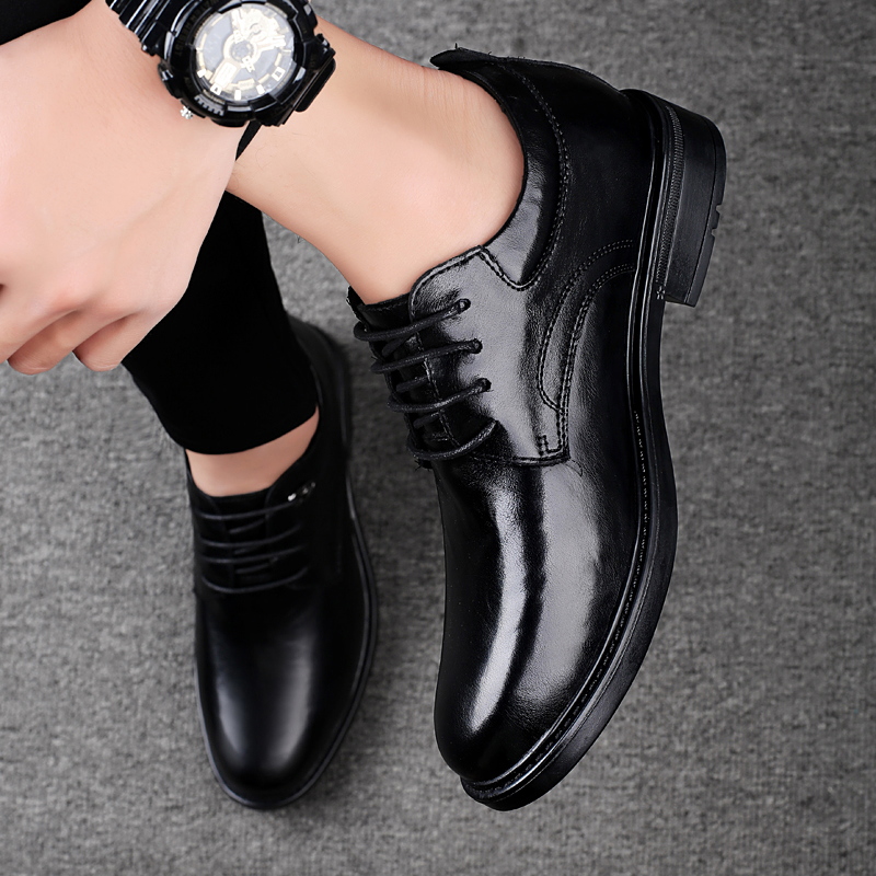 Leather Casual Elevator Shoes  - Men Shoes Boss 评论和价格