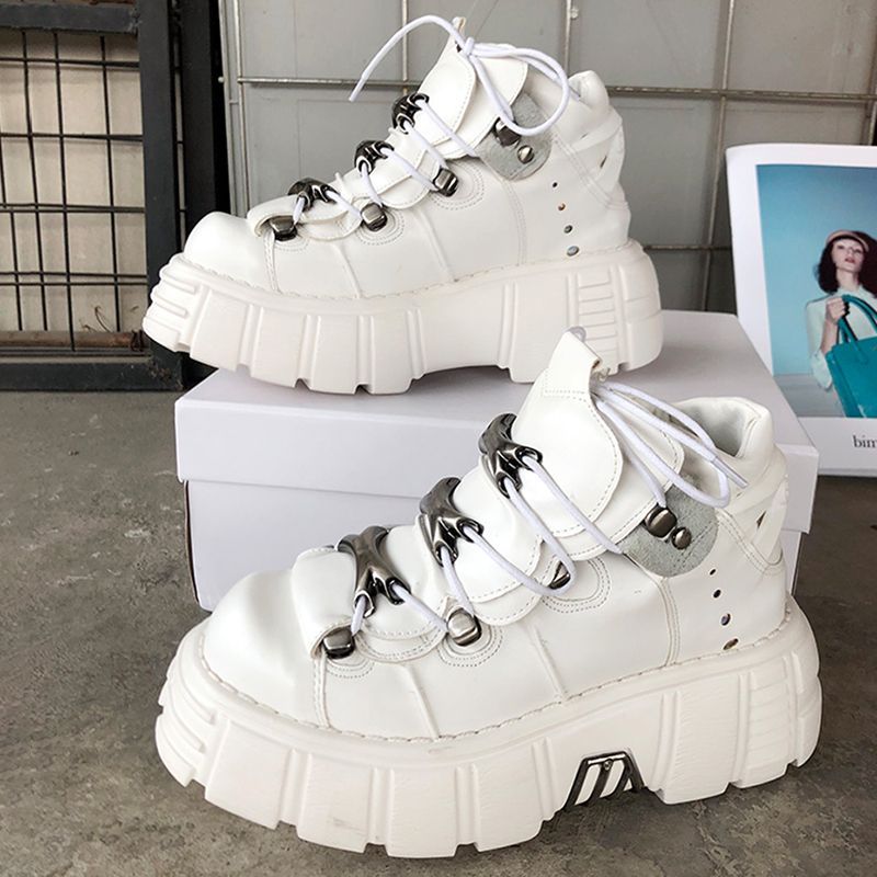 2026 Women Goth Leather Heavy  - Men'S Shoes Loafers Casual 评论和价格